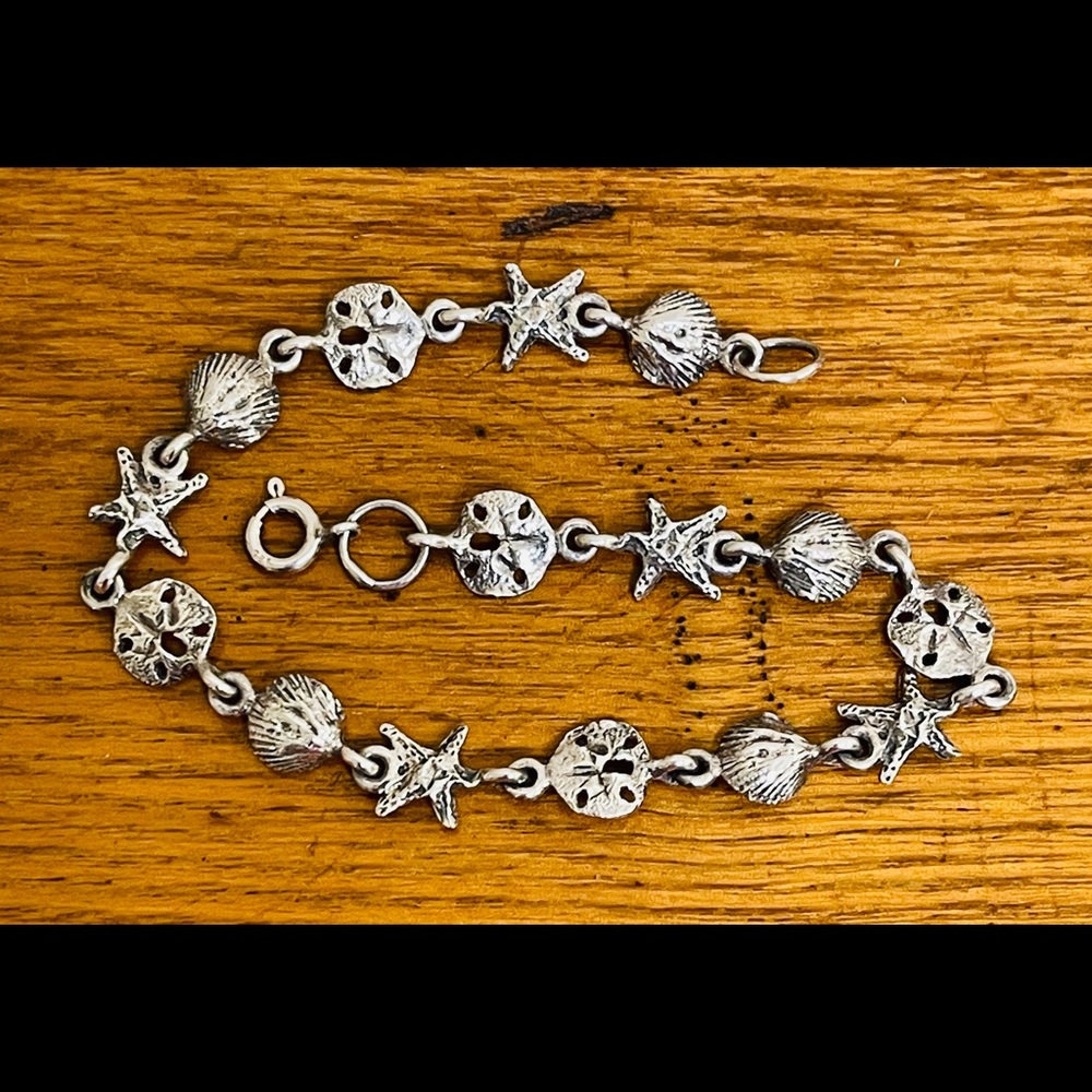 Ocean Silver Bracelet